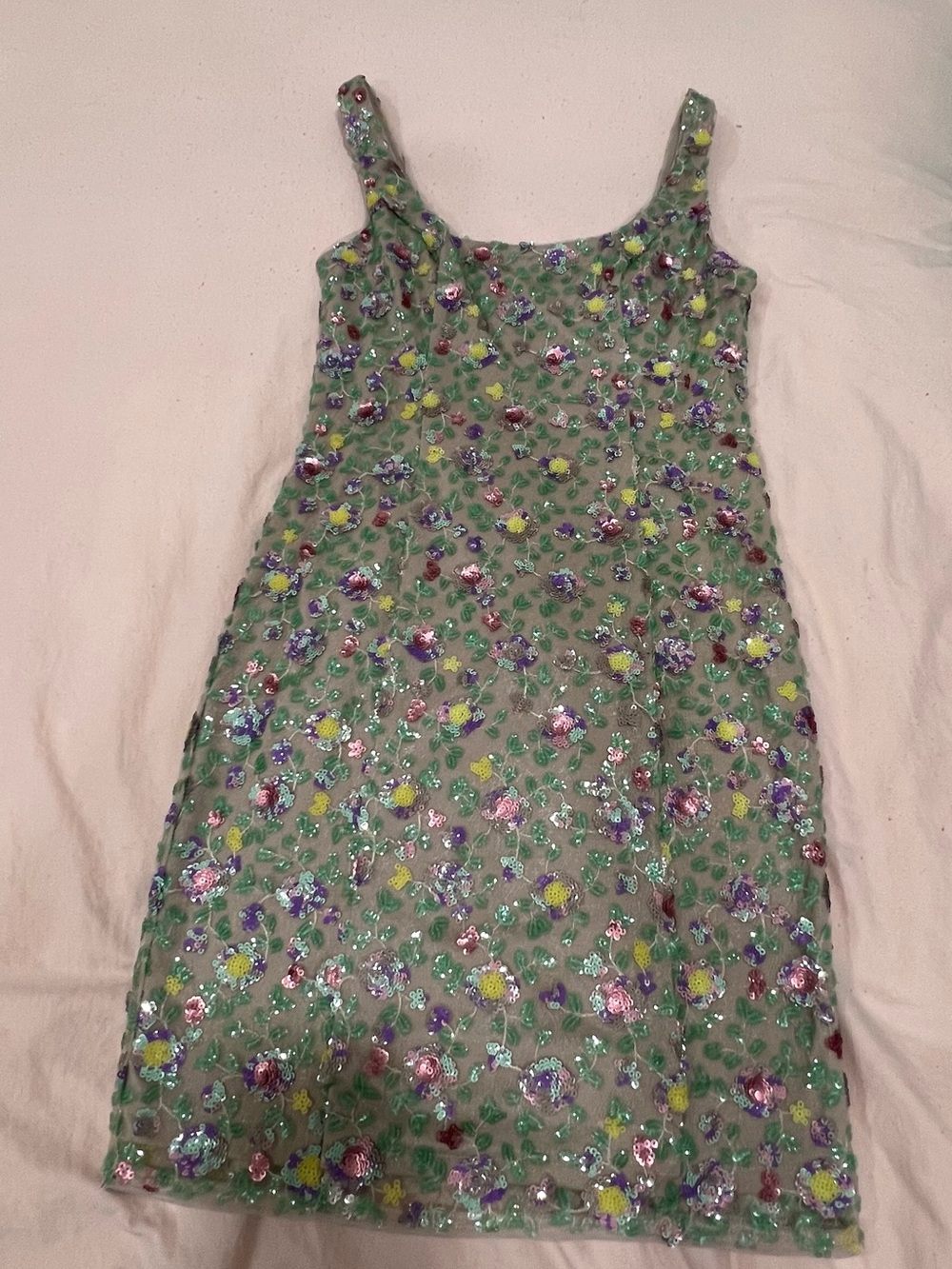 NWT Gianni Bini Floral Sequin mini Dress